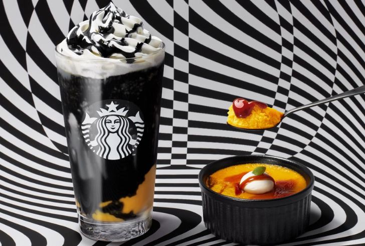 Sweet Pumpkin Pudding Delight from Starbucks Japan